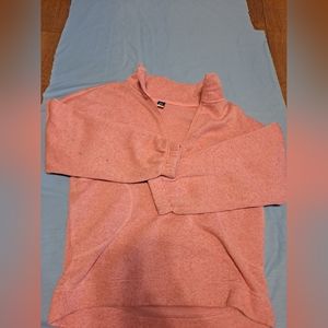 Pink half zip up jacket